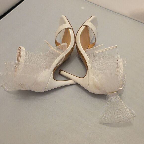 SODA ELEGANT STILETTO STRAPPY HEEL  with BOW SANDAL - Picture 15 of 16